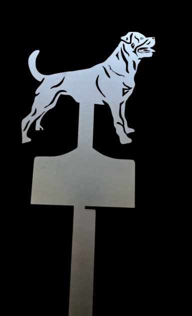 Fährtenschild Rottweiler Hündin